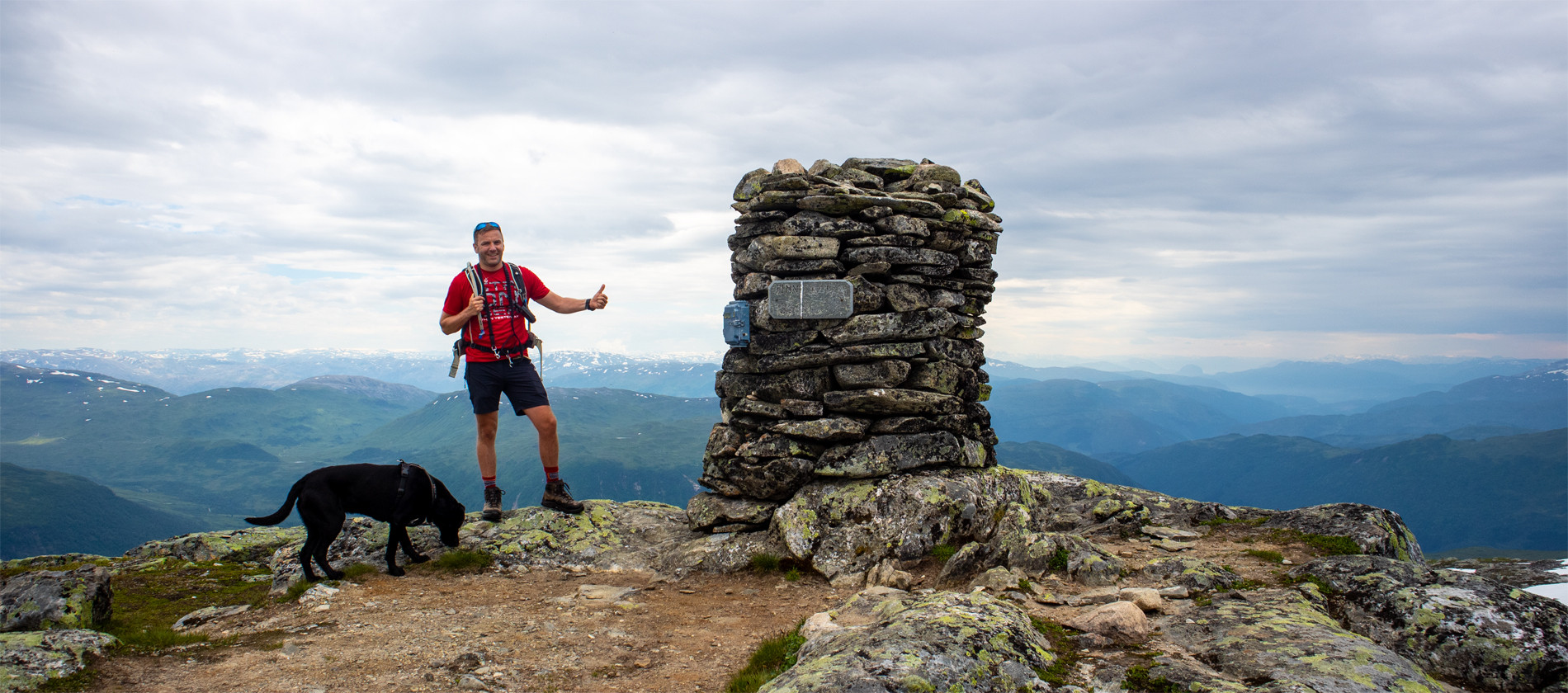 Finnbunuten 1358 moh fra Vikafjellet – fjellturer på Voss