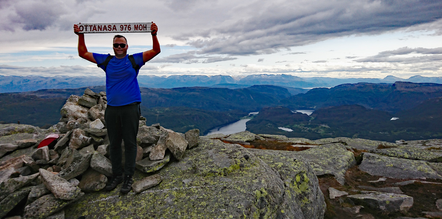 Ottanosa 976 moh i Fusa – rundtur via Kjerringafjell, fjellturer i Fusa og Bjørnafjorden
